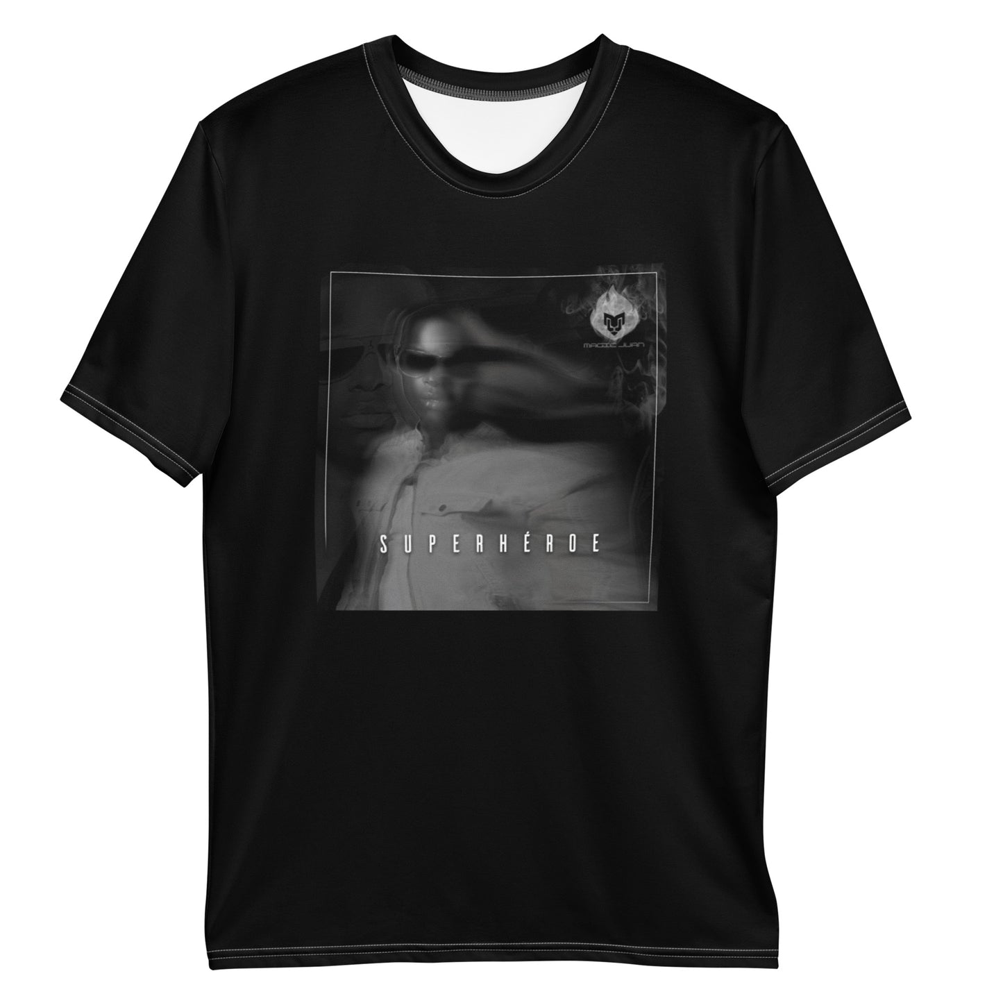 Superheroe Men's Black t-shirt