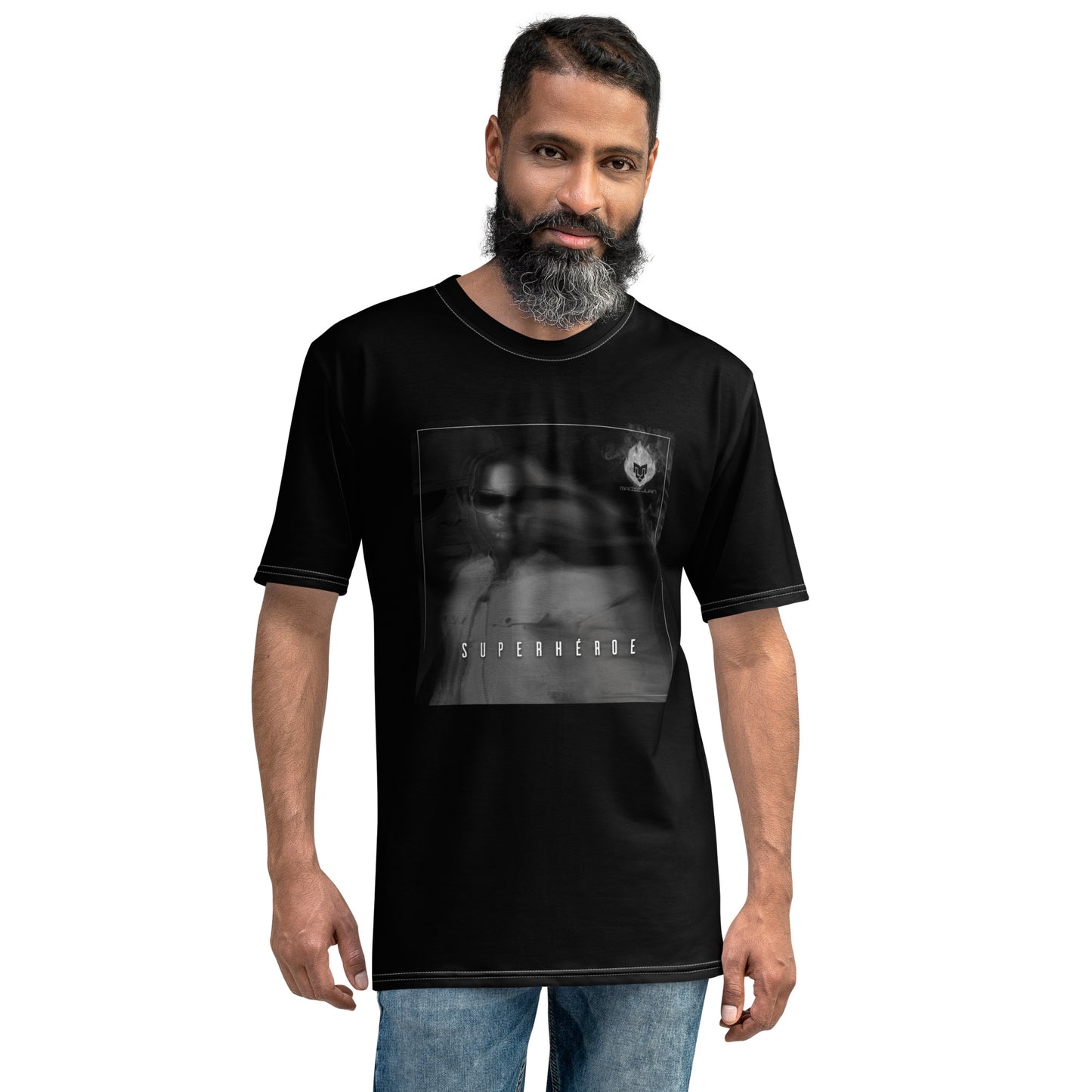 Superheroe Men's Black t-shirt