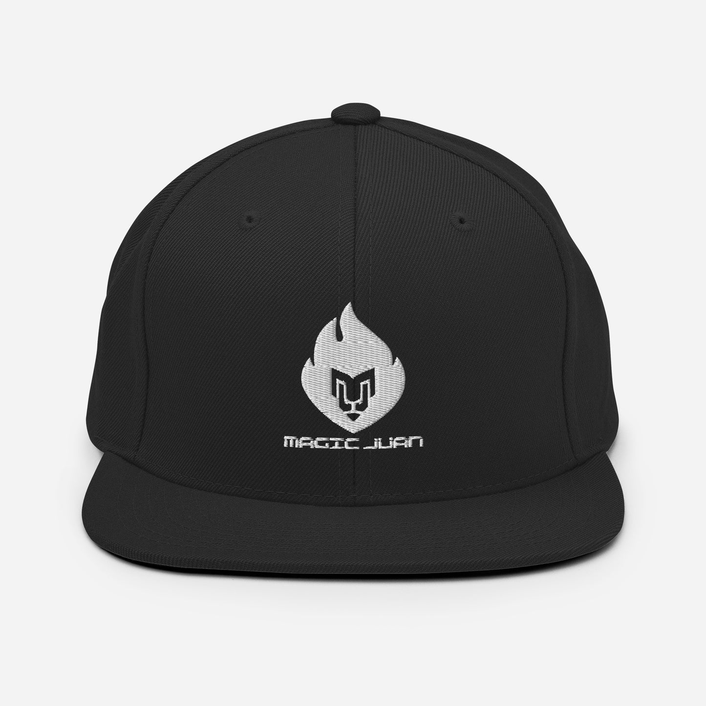 MJ Fire Logo 2 Tone Snapback Cap