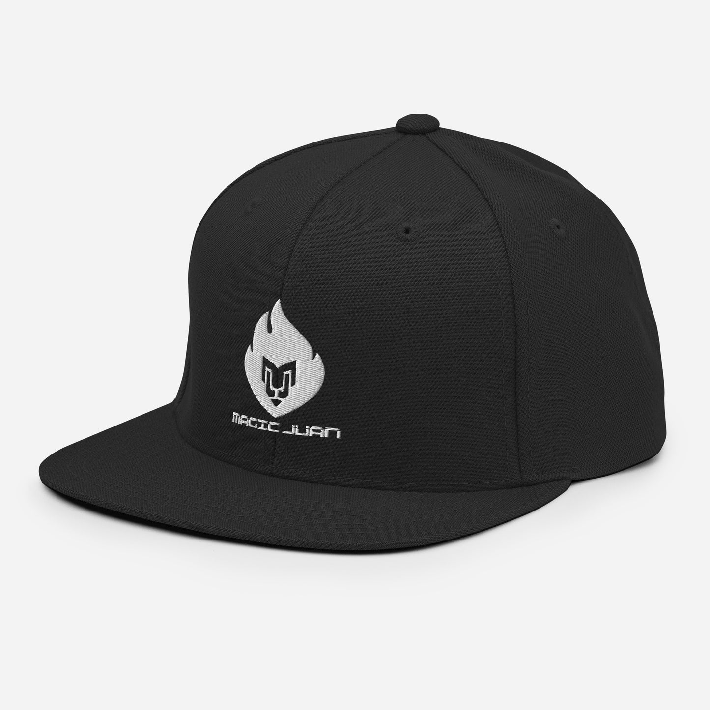 MJ Fire Logo 2 Tone Snapback Cap