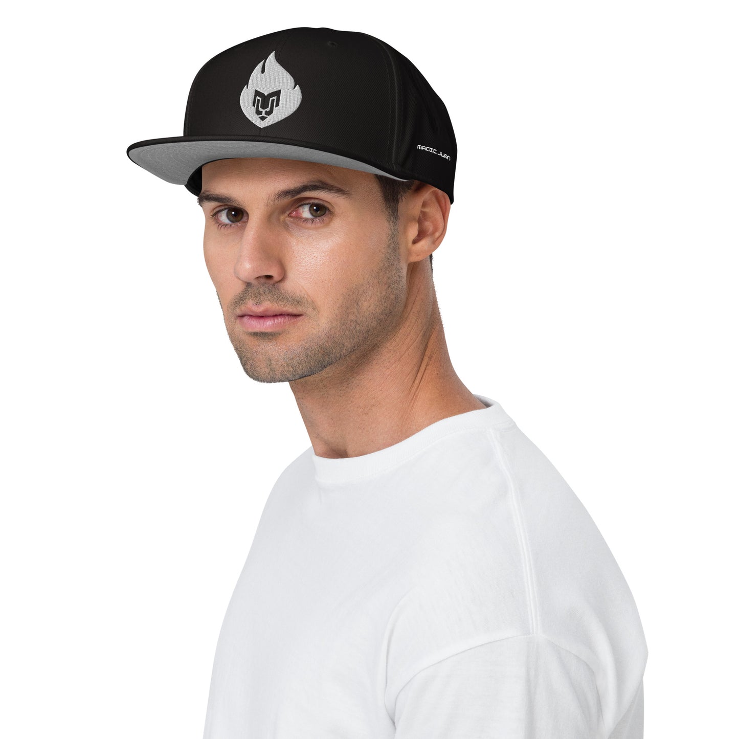 MJ Fire Logo Cap