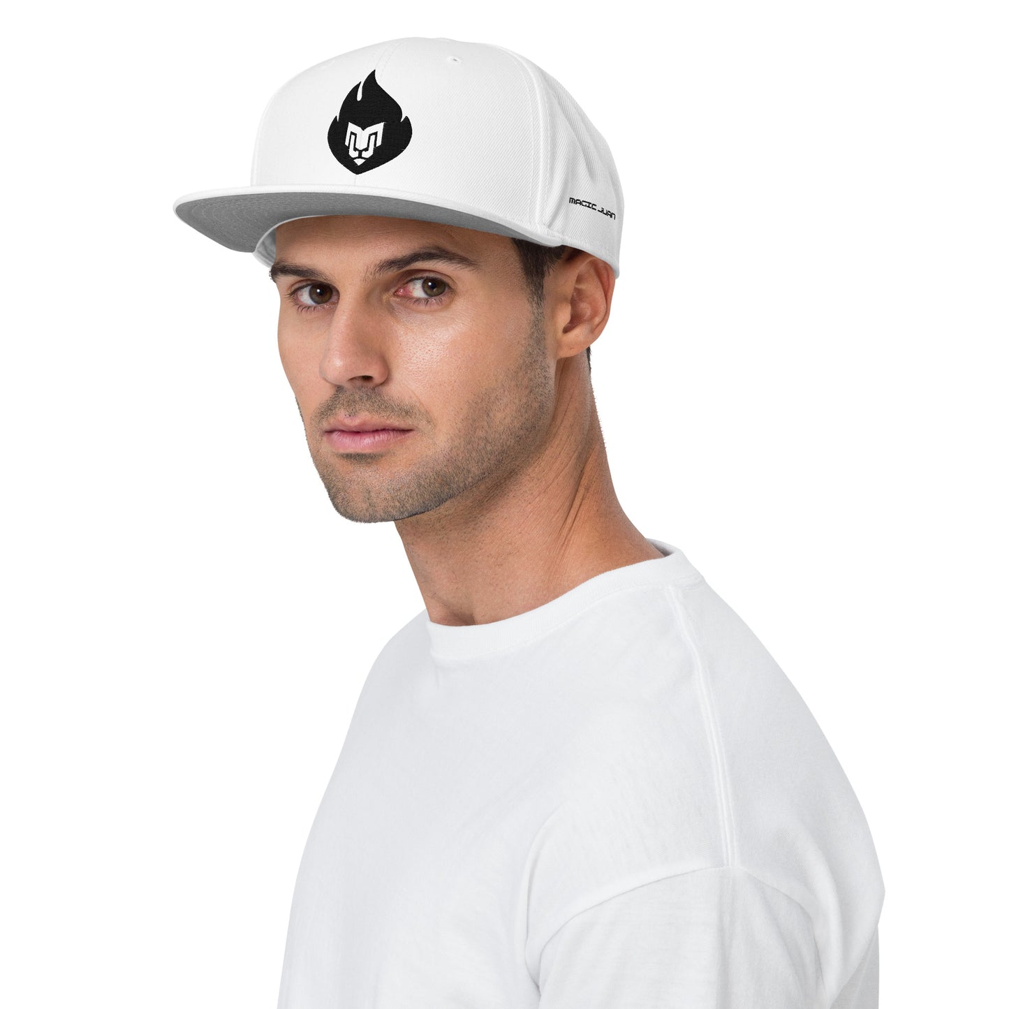 MJ Fire Logo Cap